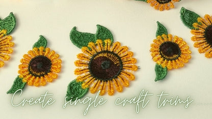 Sunflower Lace Trim