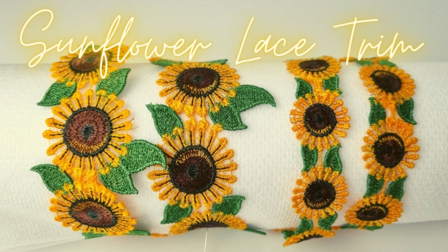 Sunflower Lace Trim