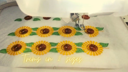Sunflower Lace Trim