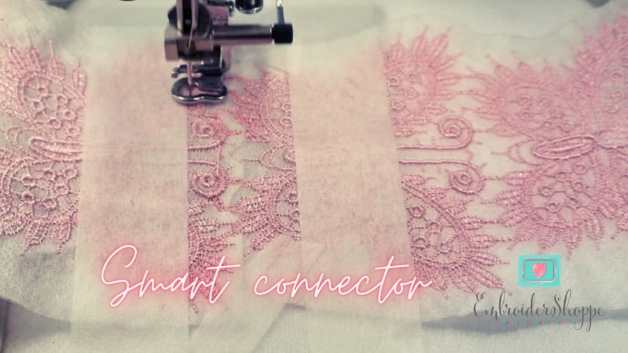 Dainty Butterfly Lace Trim