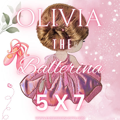 5x7 Olivia Ballerina