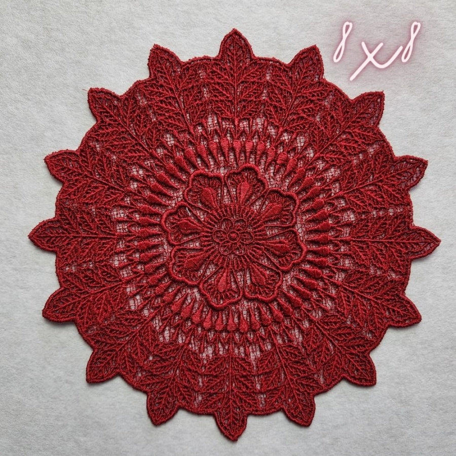 8x8 LARGE LACE Doily