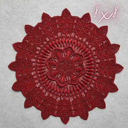 8x8 LARGE LACE Doily