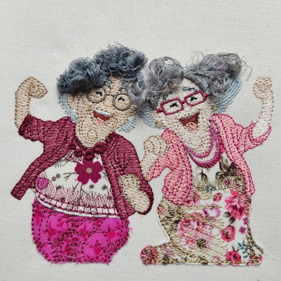 4x6 Happy Golden Girls