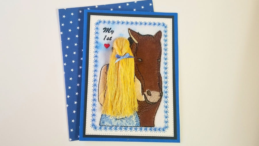 4x6 Lucy and Flicka
