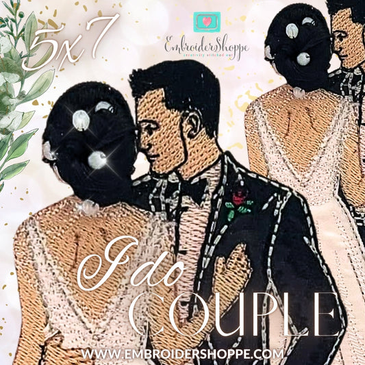 5x7 I Do Couple
