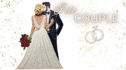 5x7 I Do Couple