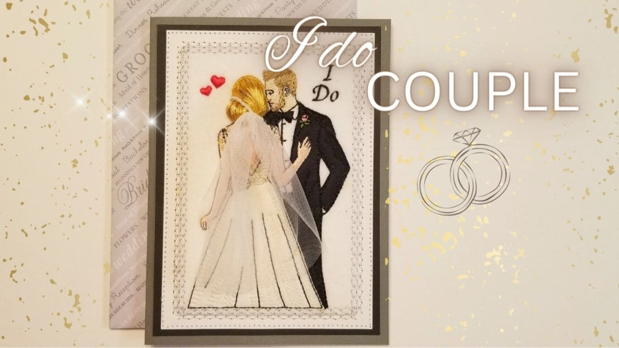 4x6 I Do Couple
