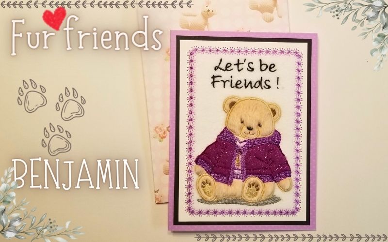 4x6 Benjamin Bear