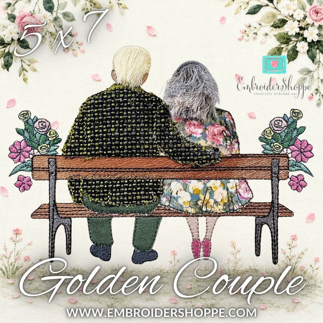5x7 The Golden Couple