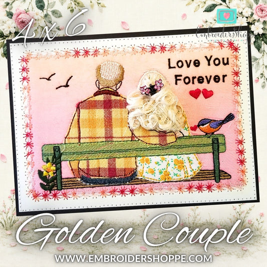 4x6 The Golden Couple