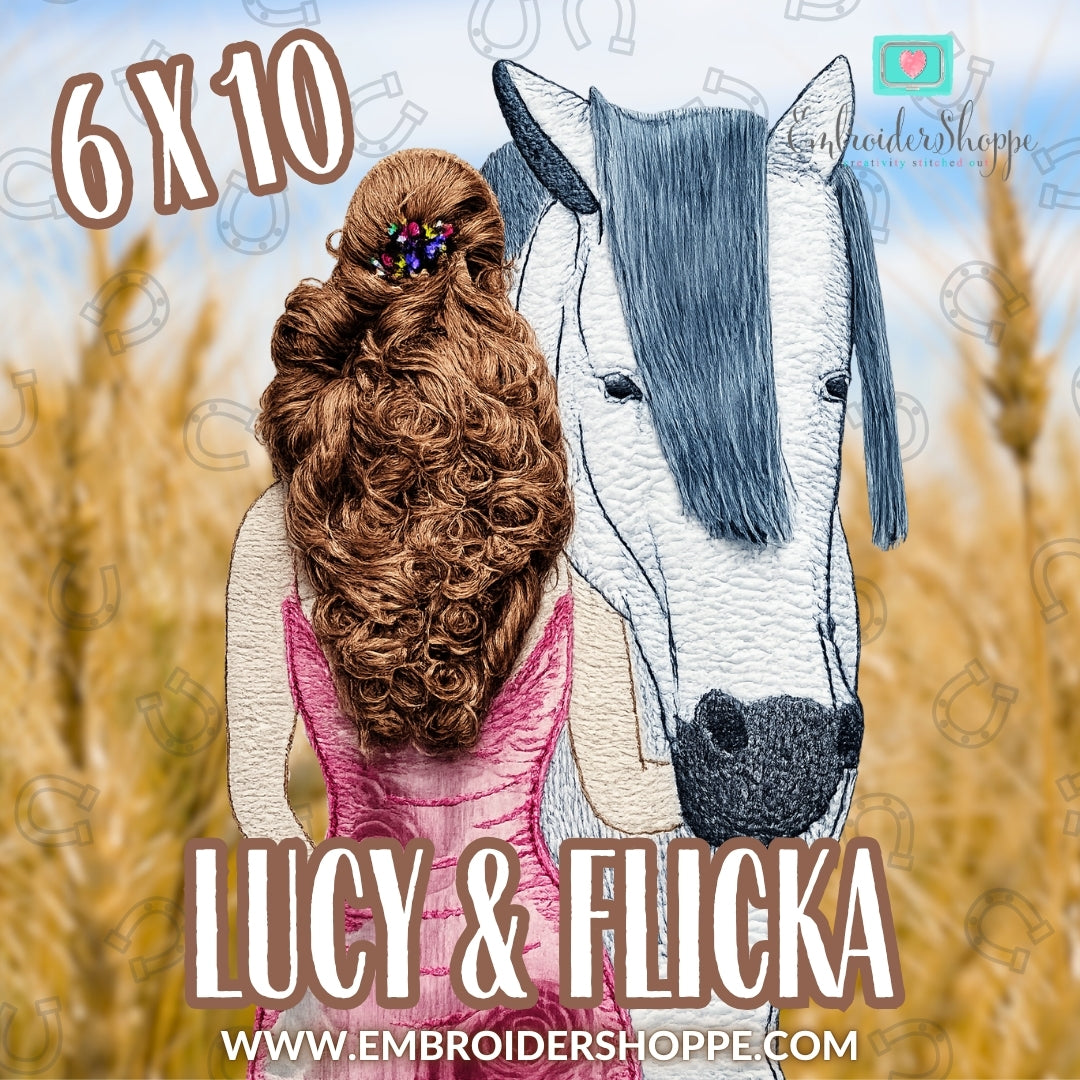 6x10 Lucy and Flicka