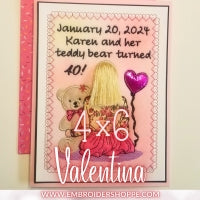 Valentina 4x6