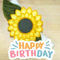 Sunflower Napkinring