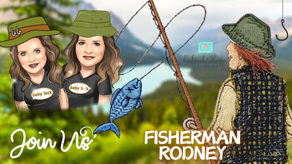 6x10 Fisherman Rodney