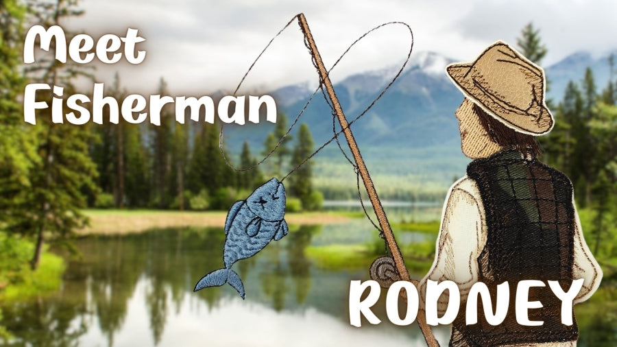 6x10 Fisherman Rodney