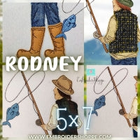 5x7 Fisherman Rodney