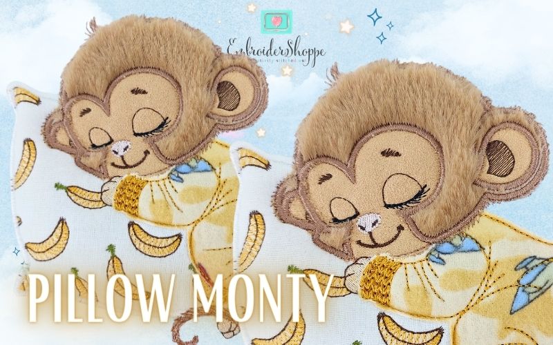5x7 Monty Monkey