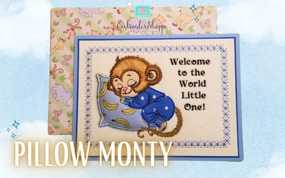 4x6 Monty Monkey