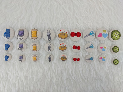 Fabric Button Set