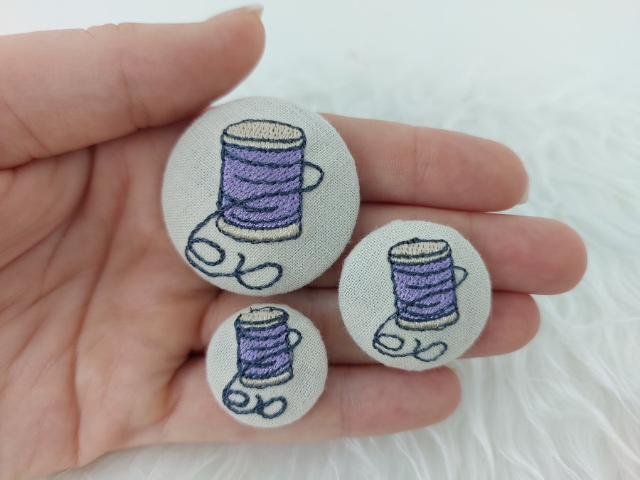 Fabric Button Set