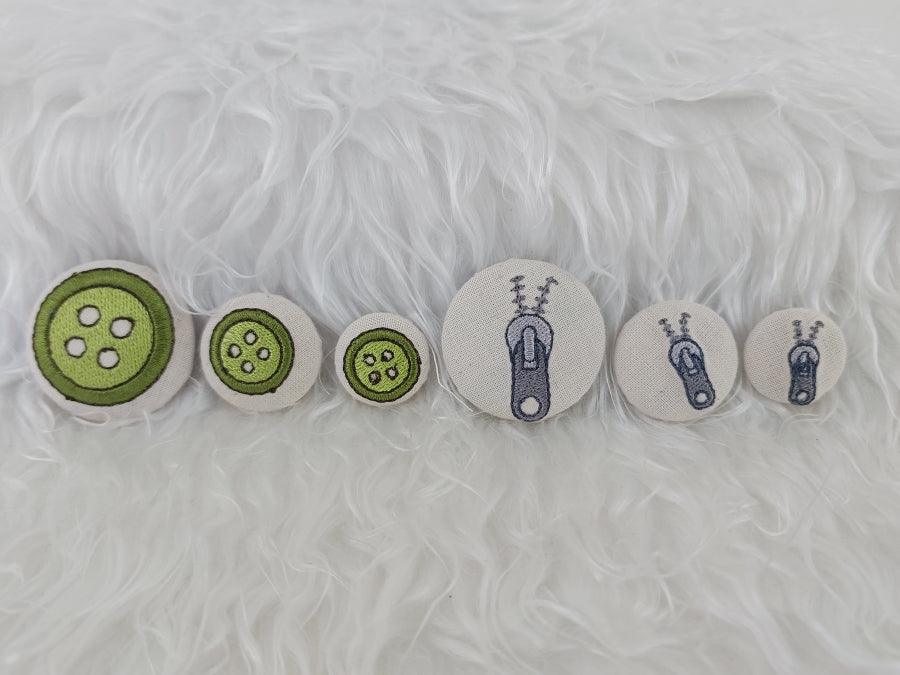 Fabric Button Set