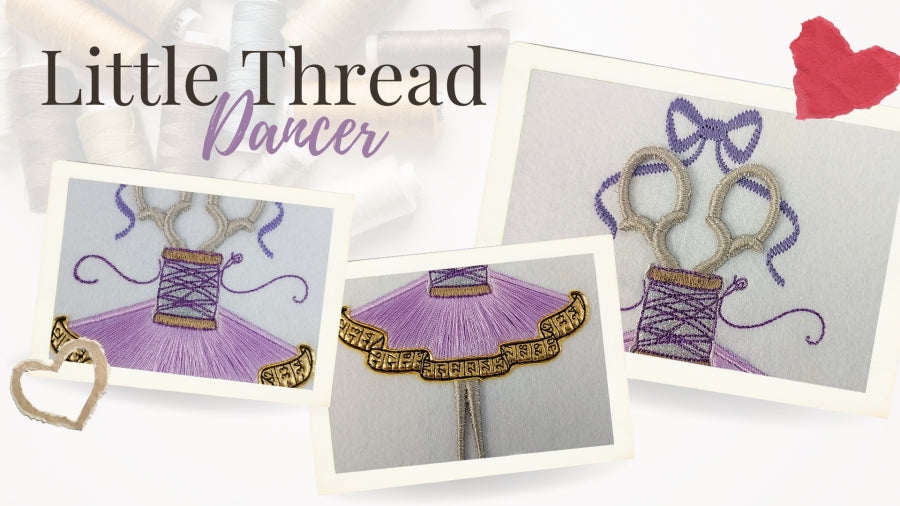 5 x 7 Little Thread Dancer