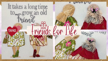 6 x 10 Friends For Life