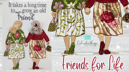 6 x 10 Friends For Life