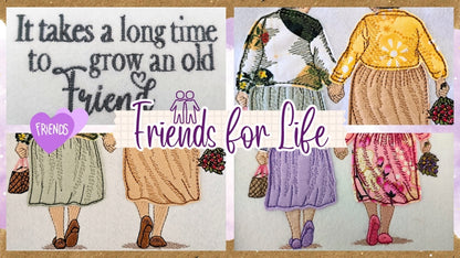 5 x 7 Friends For Life