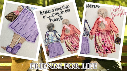 5 x 7 Friends For Life