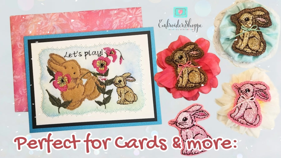 Bunny Brooch + BONUS