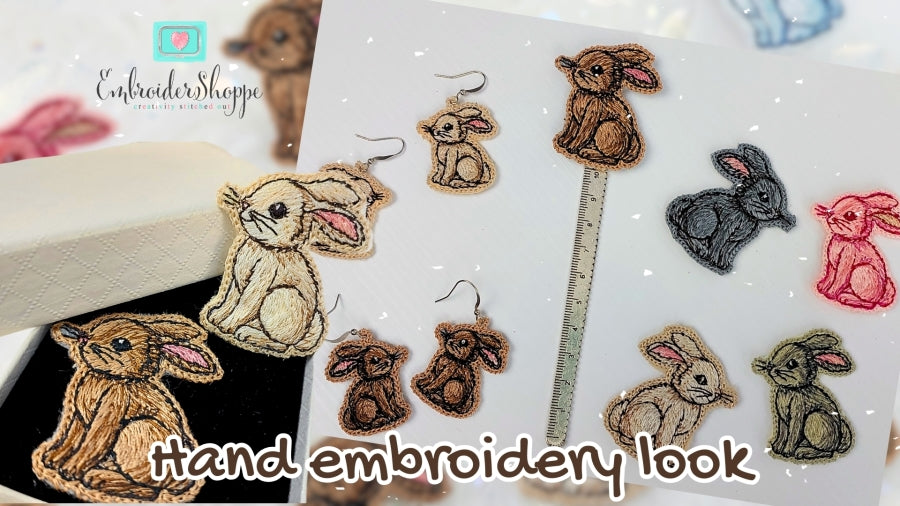 Bunny Brooch + BONUS