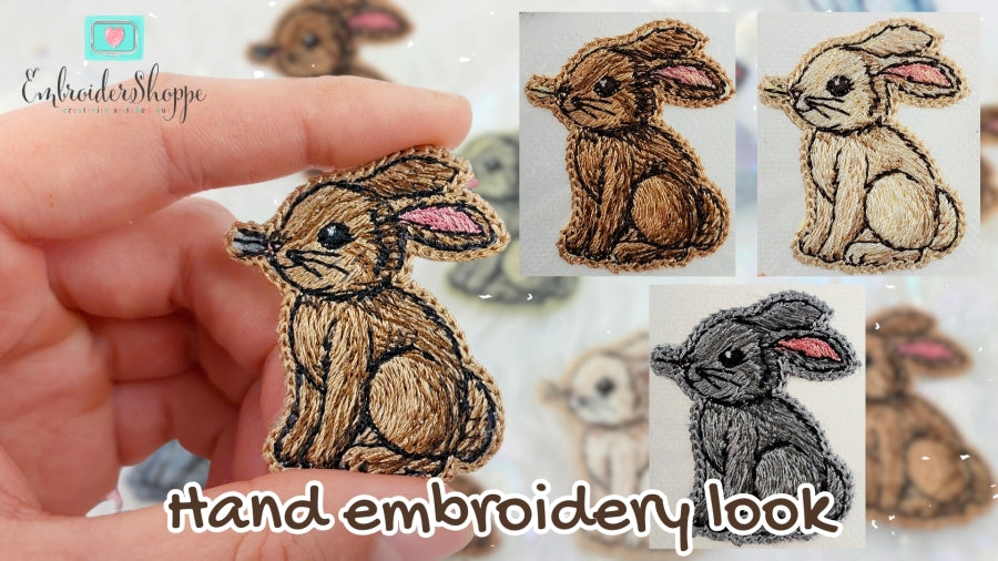 Bunny Brooch + BONUS