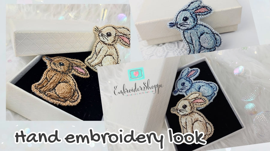 Bunny Brooch + BONUS