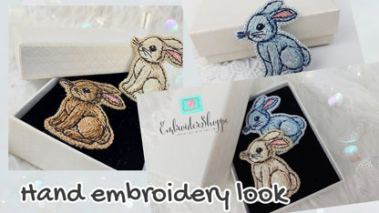 Bunny Brooch + BONUS