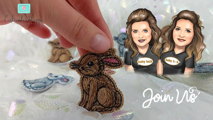 Bunny Brooch + BONUS