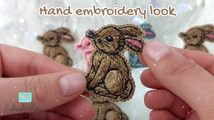 Bunny Brooch + BONUS