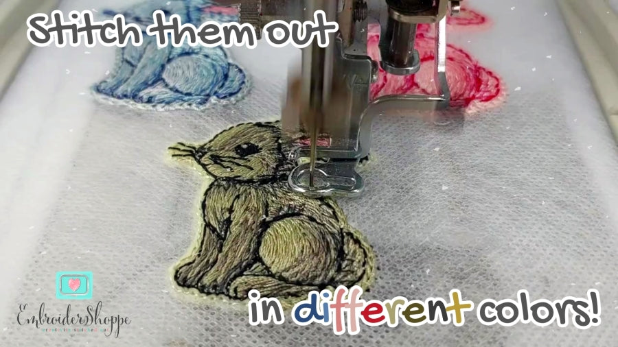 Bunny Brooch + BONUS