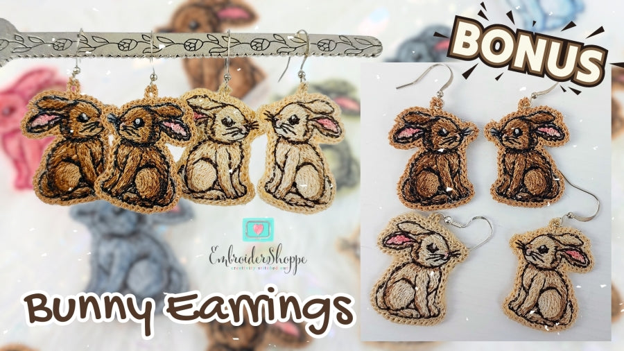 Bunny Brooch + BONUS