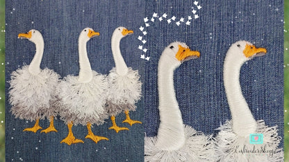 8x12 Goose On The Loose