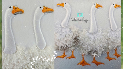5x7 Goose On The Loose