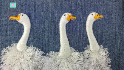5x7 Goose On The Loose