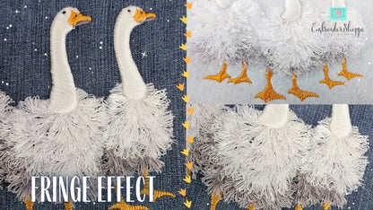 5x7 Goose On The Loose