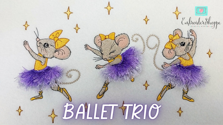 6 x 10 Ballet Trio