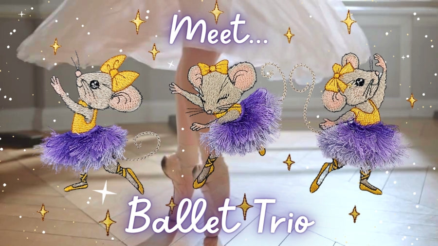 6 x 10 Ballet Trio