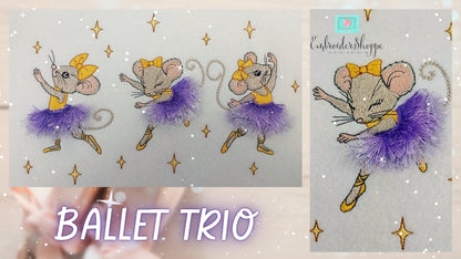 6 x 10 Ballet Trio