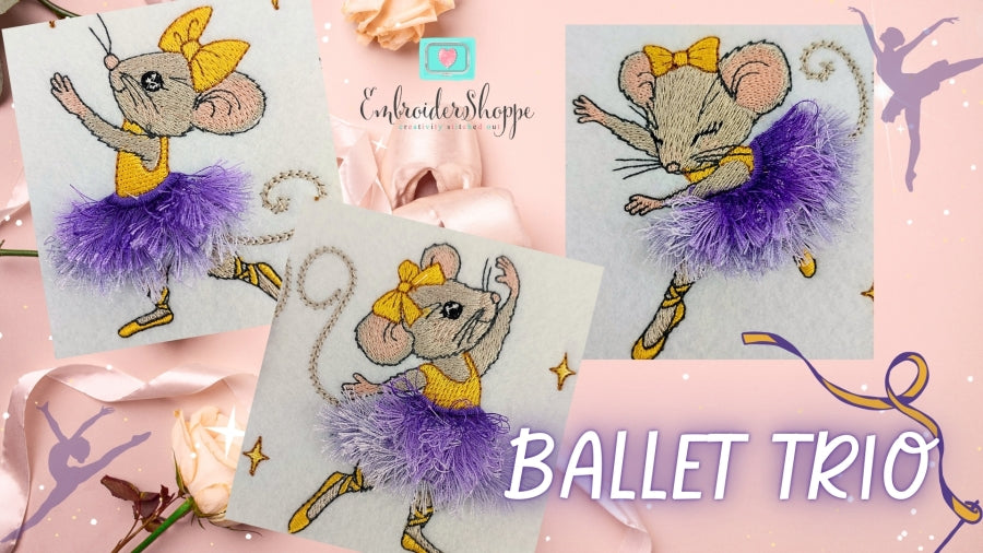 6 x 10 Ballet Trio