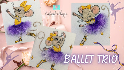 6 x 10 Ballet Trio