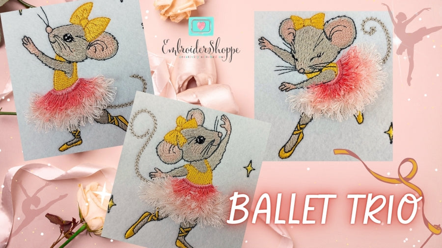 5 x 7 Ballet Trio
